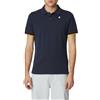K-WAY POLO MANICHE CORTE UOMO BLU