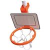 WNXGNHO Canestri da Basket compatti in plastica Set Divertimento per la Famiglia Coperto Installazione Trapano Adulti per Bambini