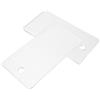 Kisangel 2 Pezzi Raschietto per Cera in Acciaio Inossidabile per Manutenzione Sci e Snowboard, Design Portatile e Rimozione Efficiente della Cera, per Sci e Snowboard Tuning