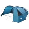 GFMGUEMV Moderna tenda a tunnel per 6 persone, blu e grigio, 700 x 590 x 215 cm, in poliestere 185T con rivestimento in PU, impermeabile e antivento, con porta elettrica, gancio per luce