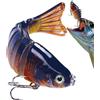 Generico Esca da pesca al nuoto, esca da pesca a nuoto Attizzazione del jigging di | Pescamento della trota di tonno pike principianti professionisti per acqua e acqua sala