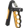 SUNGOOYUE Rinforzatore della Presa per la Mano, 5-100 Kg Allenatore per la Forza della Presa con Resistenza Regolabile con Conteggio Automatico per la Riabilitazione della Mano in Palestra (ORANGE)