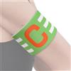 Generic Fasce da capitano di calcio, anti-goccia, elastiche, | Captain for Adults Youth Soccer Game Accessories