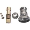 Sandyseptember Manopola in metallo per mulinelli da pesca Daiwa, interfaccia 8 x 5, robusta parte bilanciere per dimensioni 1000-4000 - nero (grigio)