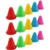 YRREATY Segnacampo Agility in Plastica Morbida per Calcio, Calcio - Pattinaggio Indoor/Outdoor - Coni da Allenamento per Esercizi e Giochi Durevole e Facile da Installare