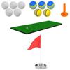 Fxzqgnh Base Galleggiante per Pratica Golf, Tappetino Pratica Golf con Palline da Golf Galleggianti, per casa, Pacchetto accessori