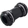 Generico Movimento centrale filettato T47 for bici da strada Cuscinetti Pedalata liscia Asse 68/77 / 85,5 mm(T47-85.5-24R-Steel)