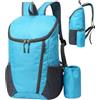 Generisch Zaino Impermeabile Da Trekking Attrezzatura Alpinismo Sport Outdoor | Zaino Impermeabile Pieghevole Leggero 20L Giovane Escursionista Novizio Avventura Notturna Pesca Scout Portage Campo Ranch