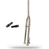 BSFHQS Forcella Rigida per Bici MTB 26/29 Freno a Disco/V 9 * 100mm QR