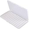 DEEPCRAFF Scatola Porta Esche da Pesca in ABS Bianco Coperchio Ermetico e Design Portatile per Appassionati di Pesca Ganci e Esche Artificiali