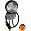 Generic Faro anteriore per bici elettrica da utilizzare di notte - Compatibile con sistemi da 12V a 48V, ultra luminoso, impermeabile, facile da montare sulla forcella.