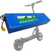 ZXLLAFT Batteria Scooter Elettrico 48V Batteria Litio 13S4P con BMS