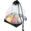 GYZOUKA Borsa con Cordoncino per Palline da in Rete di Nylon, Contiene 36 Palline, Accessorio per Rete di Stoccaggio per da per il Trasporto e lo Stoccaggio