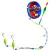 Generic Boa - Lenza da pesca automatica da 120 metri, con boa scorrevole montata, ideale per professionisti in acqua dolce e salata (verde, A)