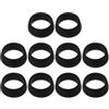 BCOATH Copertura Antipolvere per Reggisella in Silicone Nero 10 Pezzi, Alta Elasticità per Bicicletta, Adatta a Tubi Sedile da 30.4 a 33.9mm, per Ciclismo Outdoor