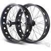 HWEVDHJ Set Di Ruote for Bici Da Neve 20/24/26*4,0 Pneumatici Larghi Freno A Disco