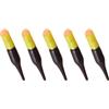 JAMIEKA 5Pcs Light Up Bobbers LED Glow Stick Night Fishing Bobbers per galleggianti da pesca e LED Elettronico Glowing Stick Float Tail Light