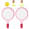 PANFHGFG Racchetta da tennis per bambini Racchetta da badminton per bambini con tennis e 2 volani per Sport da interni per Giochi da interni esterni