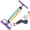 Rrlihjgu Corda elastica di resistenza a 5 tubi per pedale | Corda per allenamento a pedale per fitness, casa, yoga, pilates, esercizi sportivi, ufficio