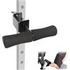 powerfeng Nordic Curl Squat Rack Attacco: Attacco per estensione gamba per Nordic Hamstring Curl, Sit-up, Bulgaro Split Squat & Ab Workout per Palestra Casa