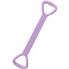 Generic Fascia di resistenza per braccia, schiena, spalle, esercizi, corda elastica, fascia per fitness, piedi, gambe, mani, braccia, yoga, stretching, attrezzature per il fitness fisico (viola, taglia unica)