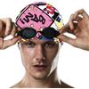 Generic Cuffia da nuoto per adulti ad alta elasticità, asciugatura rapida, design alla moda con stampa | Uomini Accessori Nuoto Piscina Spiaggia Casa Vacanze
