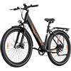 ZAZAWORK Bici Elettrica City 29E-bike in ，con Batteria 36V20Ah e Autonomia 120km - Bicicletta a Pedalata Assistita Uomo Donna con Cambio 7 Velocità e Ammortizzatore per Urbana