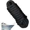 Generic Le Cime per l'Ormeggio delle Barche Corda In Nylon Da 16mm X 4.5m