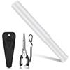 Starvortex Set Pinze da Pesca, Pinza Pesca in Acciaio Inox con Impugnatura Antiscivolo e Lanyard a Mani Libere, Solido Mazzuolo per Pesci da 30 cm, Resistente Accessori da Pesca Strumento