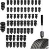 Vaeltor Kit di riparazione pneumatici per auto e moto, set di tappi per foratura, 31 pezzi