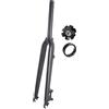 BSFHQS Forcella Rigida per Bici da Strada 700C Forcella Anteriore con Freno A Disco 700C 9 * 100MM QR