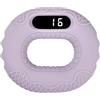 Hailong Ming Hand Grip per Allenamento Avambraccio con Contatore Digitale, Allenatore per Attrezzo per Avambracci Ricaricabile, Viola, Versione con contatore normale