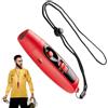 Jiimhte Fischietto A Mano Regolabile con 3 Livelli di Volume Forti, Portatile e | Fischietto Elettrico Ricaricabile USB Con Cordoncino E Luce Volume Alto