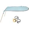 PSNKLMM Tendalino Gonfiabile Personale Universale for Canoa for Kayak Singolo | For l'estate, gommone, barca, campeggio, riparo dal sole 125x110 cm