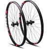 HWEVDHJ Ruote MTB 26 27.5 29 Set Di Ruote Per Bicicletta Perno Passante Mozzo MS
