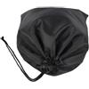 CNANRNANC Borsa per il trucco da viaggio antipolvere impermeabile con coulisse, in tessuto Oxford 210D, per cosmetici, scarpe, kit da palestra, organizer nero, 19 x 27 cm (30 x 45 cm)