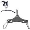 Generico Adattatore Cavo da 2 a 1 Connettore Heavy Duty Carrucola Fitness
