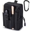HTTDSLF Marsupio Tattico, Tattico Da Cintura, Borsello da Cintura Molle, Tattica Militare Borsello, per Campeggio Piccolo Strumento All'aperto Mobile Telefono
