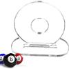 Generic Biliardo Rod Trainer - Esercitatore portatile per bastone da biliardo | leggero attrezzo per allenamento con bastone da biliardo trasparente