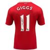 Exclusive Memorabilia Maglia del Manchester United 2010-11 autografata da Ryan Giggs.