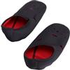 GATHINESS Calze da Immersione Sportive Traspiranti, Corte, Unisex, XL | Sport Acquatici e Nuoto, 1 Paio Nero, Flessibili Leggere Fori di Drenaggio, Comprimibili