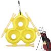 Rrlihjgu Custodia in silicone per palline da golf e tee da golf con fibbia | Manicotto protettivo portatile per palloni, leggero, sportivo, per golfisti