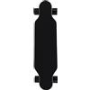 Generic PUENTE Longboard in Acero Presa Forte per Adulti 79,5 X 20 X 9,3 Cm Design a Ruote Alta Resilienza