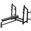 Gorilla Sports MAXXUS Panca Piana con Porta Bilanciere PRO - Multifunzione, Rack, Professionale, Acciaio, Max 390 kg - Panca Piana per Palestra Casa, Ginnica, Sollevamento, Allenamento