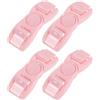 DEEPCRAFF 4 Pezzi Accessori per Occhialini da Nuoto Design e Chiusura a Scatto Resistente, per Vacanze Estive e Allenamenti in Acque Libere