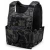 ZAYAIO Adattatore for Gilet Tattico LV-119: Espansione della Cerniera Posteriore da 2,5, Tasche Laterali Ad Accesso Rapido(BCP)