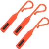 Housoutil Set 3 Pezzi Fermacani in Plastica Arancione per Carpfishing, Leggero e Portatile, Materiale Pp+eva, Accessori per Canna da Pesca per Pesca in Fiume e Outdoor