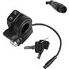 Generic Acceleratore di Sicurezza for Kukirin G2 Master E-Scooter Interruttore di accensione a Chiave e acceleratore a Pollice Combinato in unità di Controllo Manubrio Singola