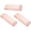LIFKICH Nastri per Scarpe da Punta in Raso Rosa 3 Pezzi Meccanismo di Fissaggio Rapido e vestibilità Regolabile per Ballerine in Performance sul Palco