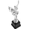 DEEPCRAFF Premio per Danzatore in Argento Resistente e Leggero Scultura Dettagliata e Colori Brillanti Decorazione per Competizioni di Ballo e Gara di Danza Adatto per Decorazione Interna